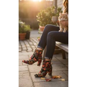Mia Vintage floral boots